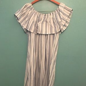 Off the shoulder dress